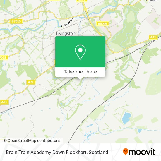 Brain Train Academy Dawn Flockhart map