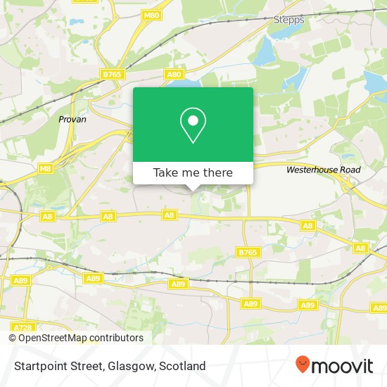 Startpoint Street, Glasgow map