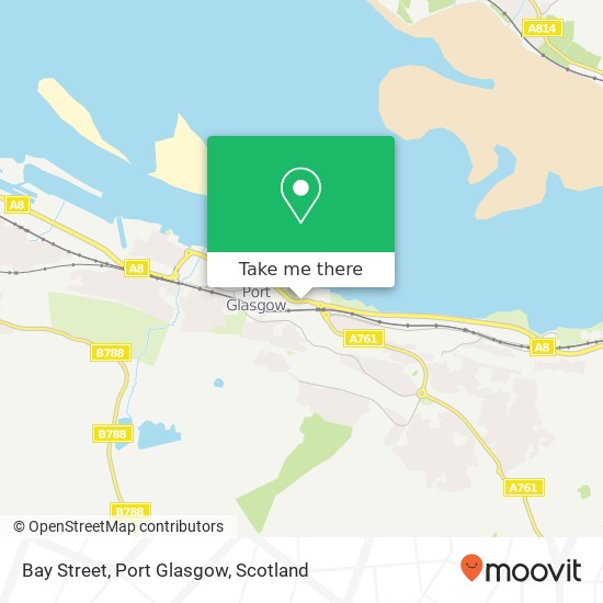 Bay Street, Port Glasgow map