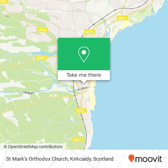 St Mark's Orthodox Church, Kirkcaldy map