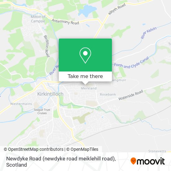 Newdyke Road (newdyke road meiklehill road) map