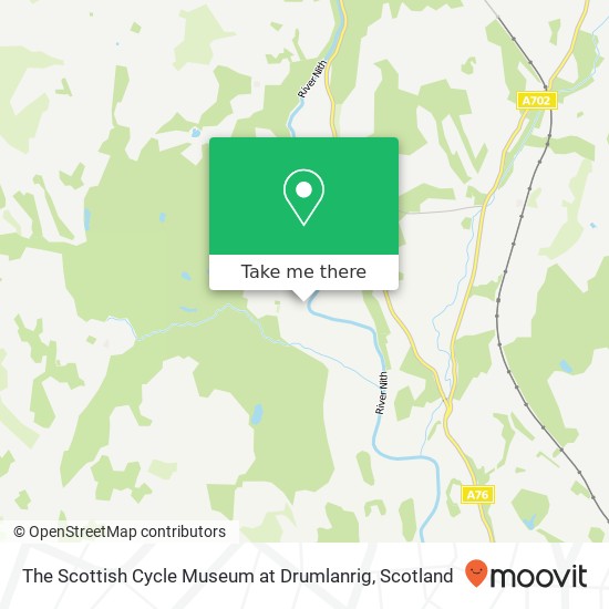 The Scottish Cycle Museum at Drumlanrig map