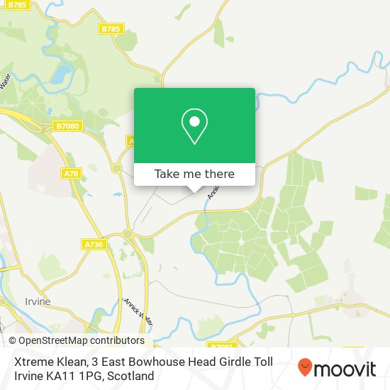 Xtreme Klean, 3 East Bowhouse Head Girdle Toll Irvine KA11 1PG map