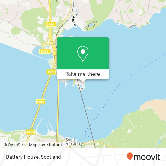 Battery House map