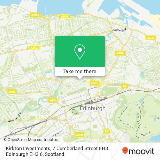 Kirkton Investments, 7 Cumberland Street EH3 Edinburgh EH3 6 map