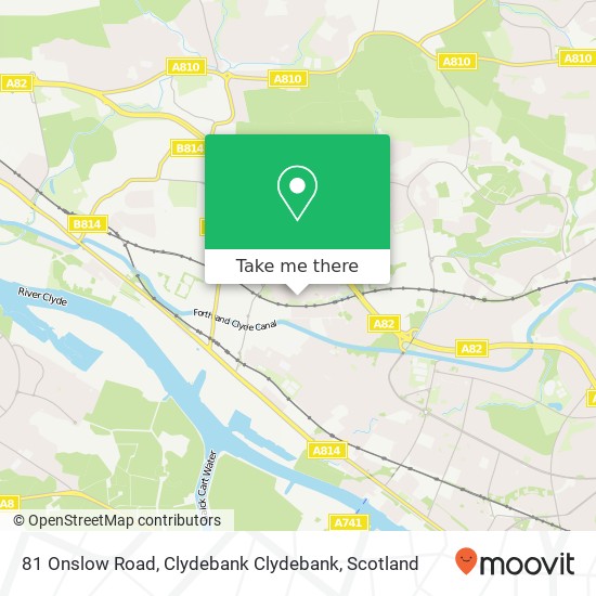 81 Onslow Road, Clydebank Clydebank map