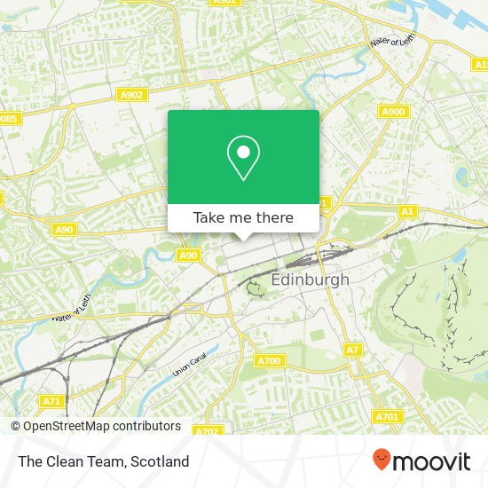 The Clean Team map