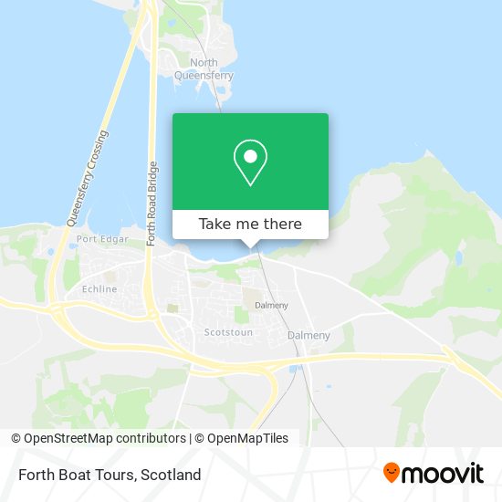 Forth Boat Tours map