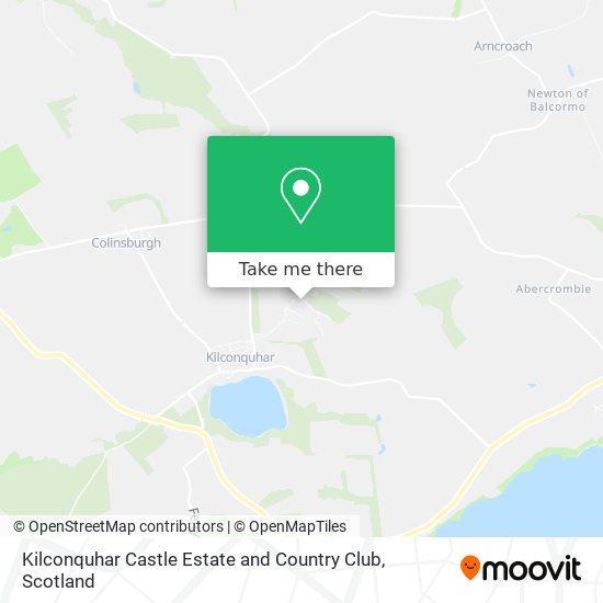 How to get to Kilconquhar Castle Estate and Country Club in Fife by Bus?