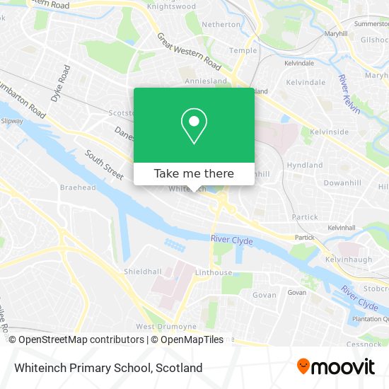 Whiteinch Primary School map