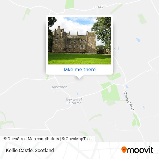 Kellie Castle map