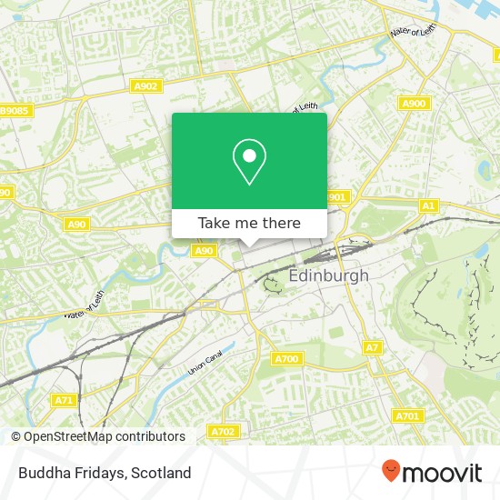 Buddha Fridays map