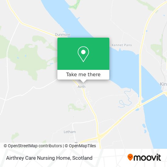 Airthrey Care Nursing Home map