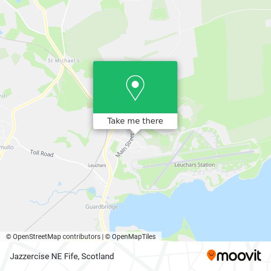 Jazzercise NE Fife map