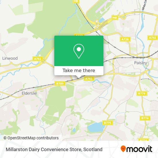 Millarston Dairy Convenience Store map