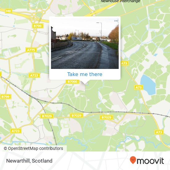 Newarthill map