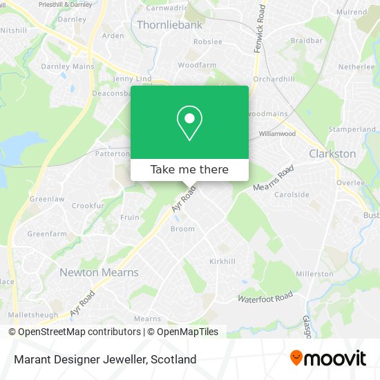 Marant Designer Jeweller map