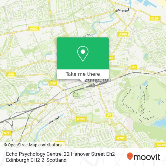 Echo Psychology Centre, 22 Hanover Street Eh2 Edinburgh EH2 2 map