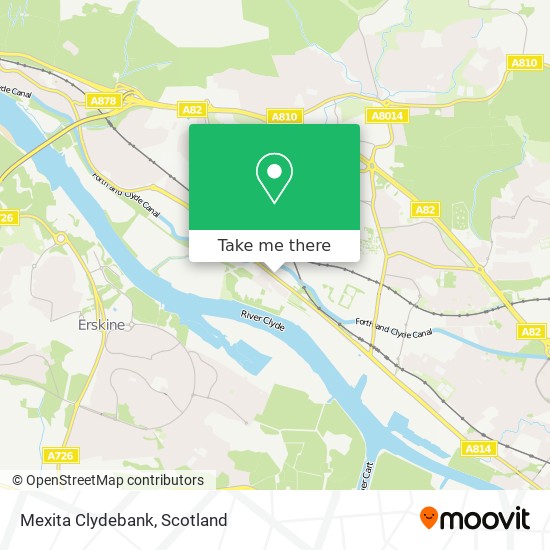 Mexita Clydebank map