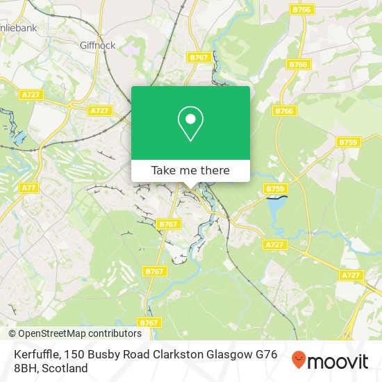 Kerfuffle, 150 Busby Road Clarkston Glasgow G76 8BH map