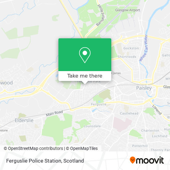 Ferguslie Police Station map