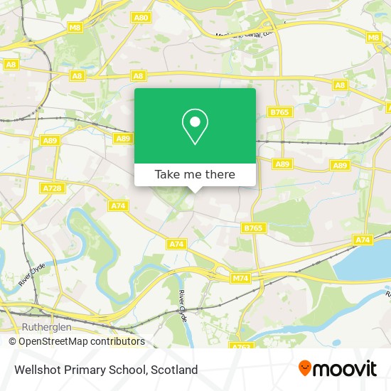 Wellshot Primary School map