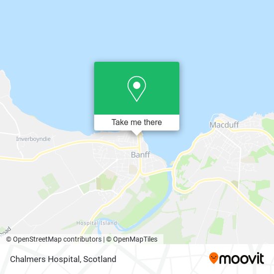 Chalmers Hospital map
