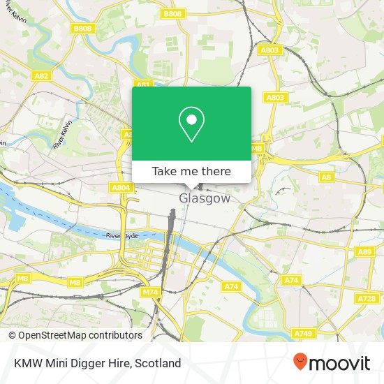 KMW Mini Digger Hire map