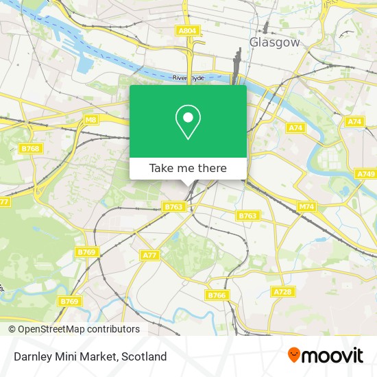 Darnley Mini Market map