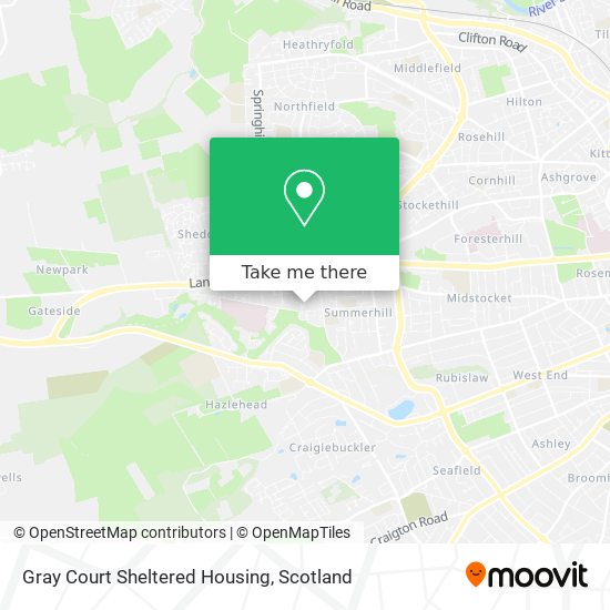Gray Court Sheltered Housing map