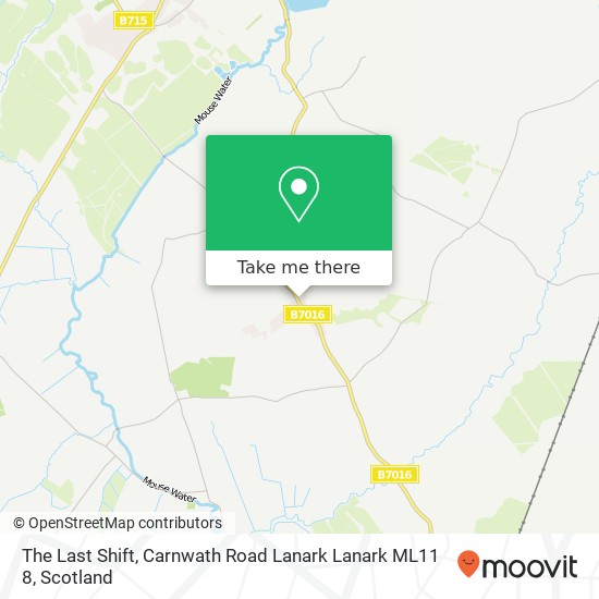 The Last Shift, Carnwath Road Lanark Lanark ML11 8 map