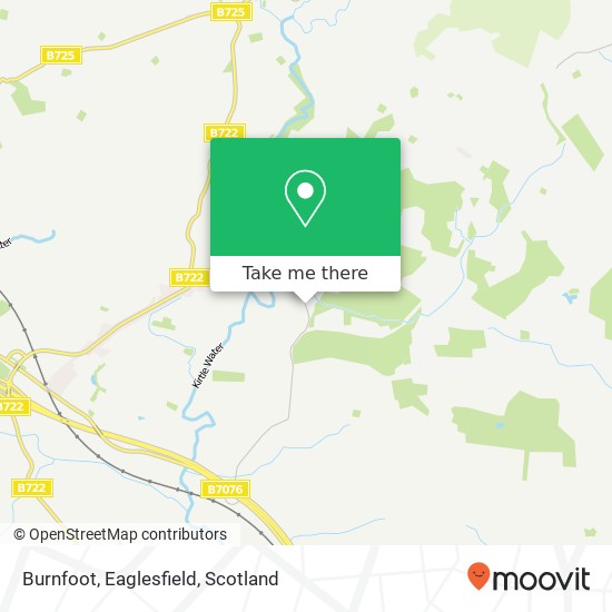 Burnfoot, Eaglesfield map