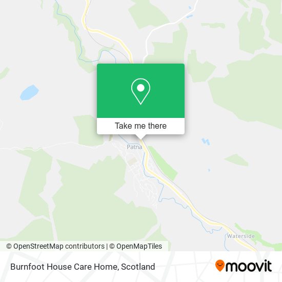 Burnfoot House Care Home map