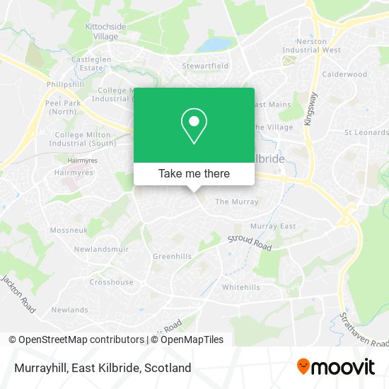 Murrayhill, East Kilbride map