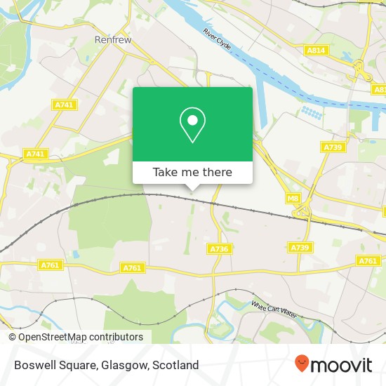 Boswell Square, Glasgow map