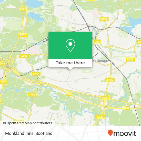 Monkland Inns map