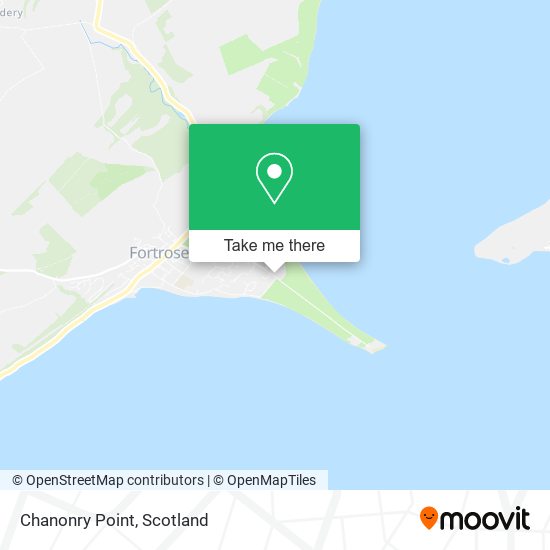 Chanonry Point map