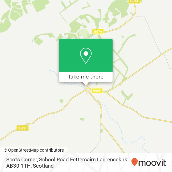 Scots Corner, School Road Fettercairn Laurencekirk AB30 1TH map