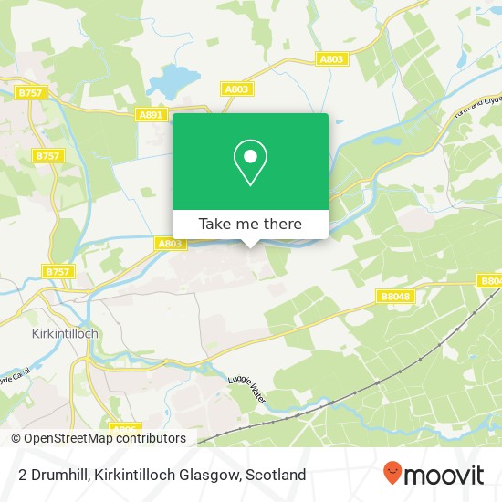2 Drumhill, Kirkintilloch Glasgow map
