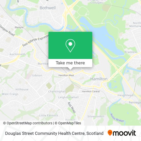 Douglas Street Community Health Centre map