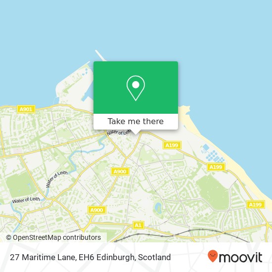27 Maritime Lane, EH6 Edinburgh map