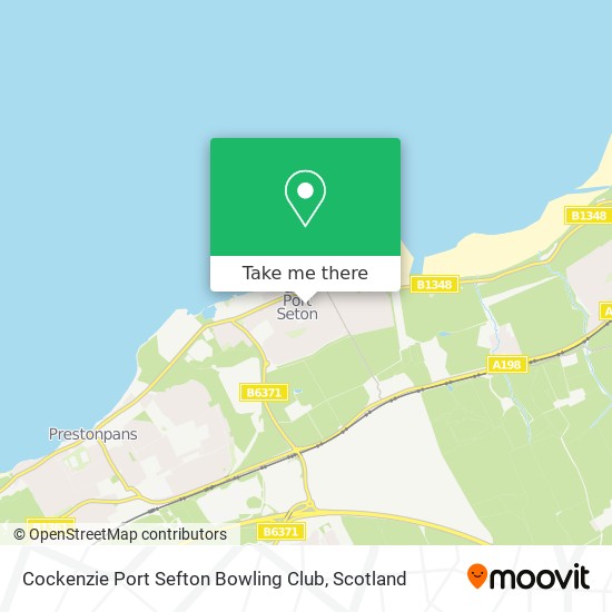 Cockenzie Port Sefton Bowling Club map