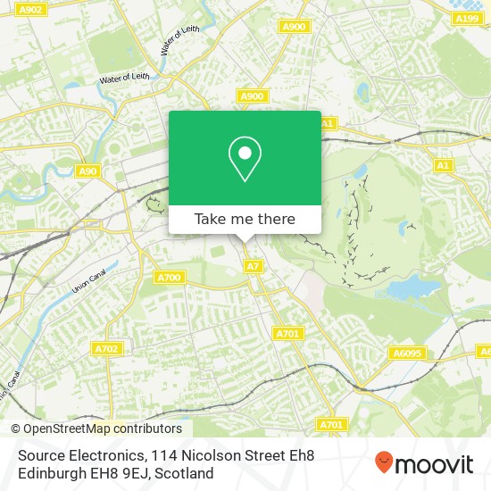 Source Electronics, 114 Nicolson Street Eh8 Edinburgh EH8 9EJ map