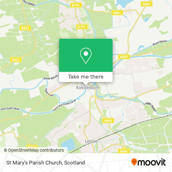 St Mary's Parish Church map