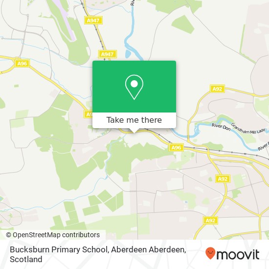 Bucksburn Primary School, Aberdeen Aberdeen map