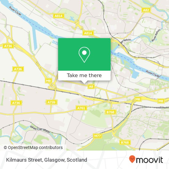 Kilmaurs Street, Glasgow map