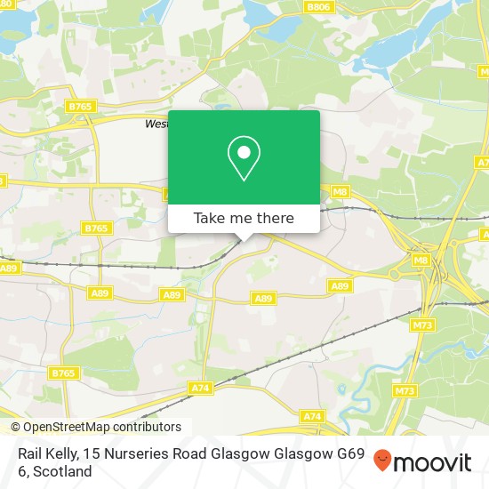 Rail Kelly, 15 Nurseries Road Glasgow Glasgow G69 6 map