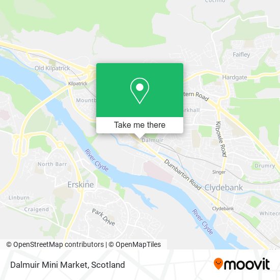 Dalmuir Mini Market map