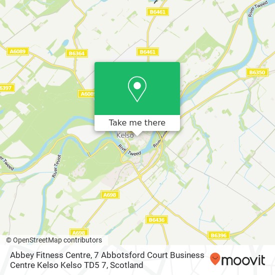 Abbey Fitness Centre, 7 Abbotsford Court Business Centre Kelso Kelso TD5 7 map