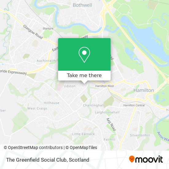The Greenfield Social Club map